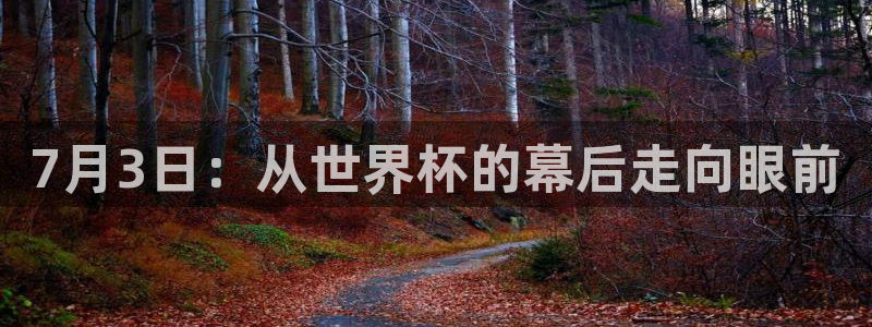 葡萄牙世界杯赛程：7月3日：从世界杯的幕后走向眼前