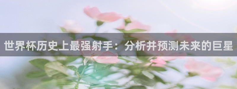 世界杯2026赛程表：世界杯历史上最强射手：分析并预测未来的巨星